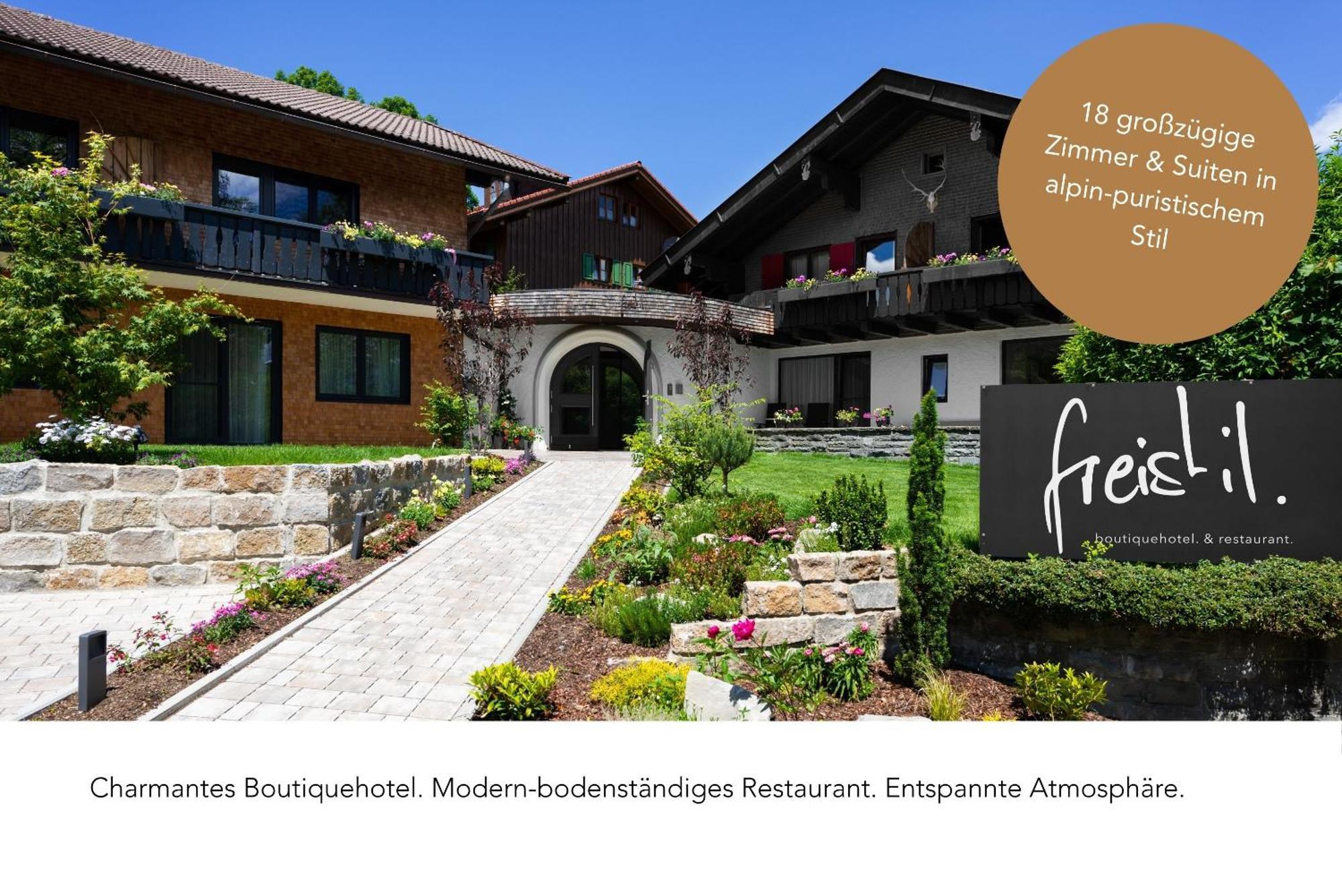 Freistil Boutiquehotel Sonthofen Eksteriør billede